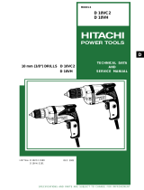 Hitachi D 10VC2 Technical Data And Service Manual