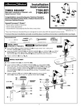 American Standard 7184.801.295 Installation guide