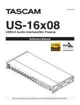 Tascam US-16X08 User manual