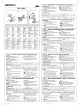 Hitachi UB18DEL Owner's manual