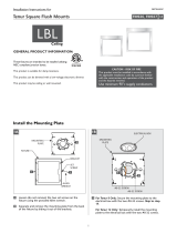 LBL Lighting FM927OYWHLED930 Installation guide