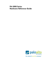 PaloAlto Networks PA-3050 Hardware Reference Manual