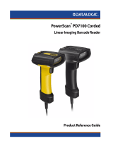 Datalogic PD7100 User manual