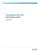Novell GroupWise 2014 R2 Administration Guide