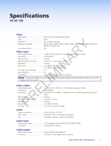 Extron 3G-AE 100 Specification