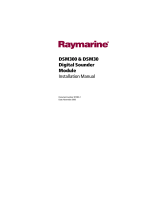Raymarine DSM300 Installation guide