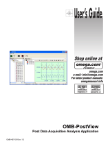 Omega OMB-PostView Owner's manual