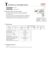Maktec MT60 Datasheet
