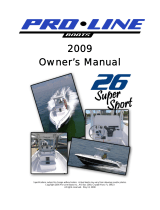 Pro-Line Boats 26 Super Sport Owner's manual