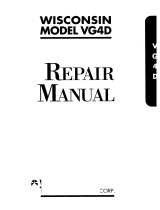 Wisconsin vg4d User manual