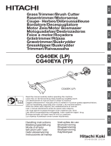 Hitachi CG40EYA-TP Owner's manual