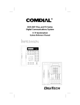 Comdial DigiTech 7700S Series Reference guide