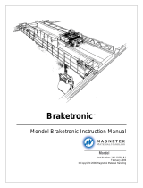 Magnetek Mondel Braketronic Owner's manual