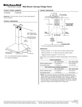 KitchenAid KVWB406DSS Specification