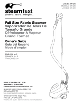Steamfast SF-520W Owner's manual