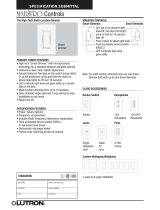 Lutron MA-600-IV User manual