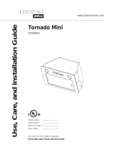 Essentials Tornado Mini AK8400AS Owner's manual