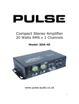 Pulse SDA-40 Stereo Amplifier