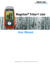 Magellan Magellan Triton 1500 User manual