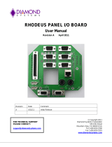 Diamond Systems Rhodeus PC/104 User manual