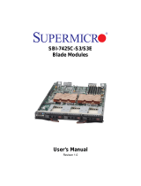 Supermicro SuperBlade SBI-7425C-S3 User manual