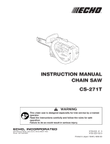 Echo CS-271T User manual