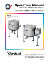 Cleveland KDL-SH User manual