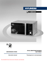 Hyundai H-MW3420 User manual