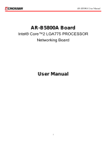 Acrosser Technology AR-B5800A User manual
