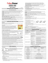 CyberPower CP800AVR User manual