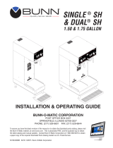 Bunn Single® SH Soft Heat® 120/208V Installation guide