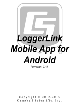 Campbell Scientific LoggerLink Mobile App Owner's manual