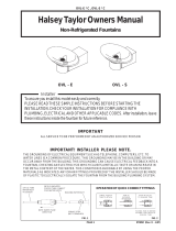 Halsey Taylor 7434003683 Owner's manual