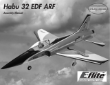 E-flite Habu 32 EDF ARF Assembly Manual