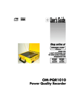 Omega OM-PQR1010 Owner's manual