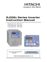 Hitachi SJ2002 Series User manual