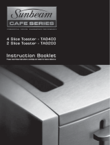 Sunbeam Cafe TA9205R User manual