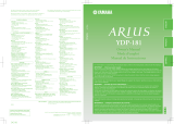 Yamaha ARIUS YDP-181 User manual