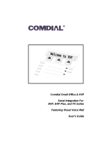 Vertical Communications DXP User manual