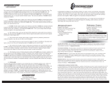 Crossfire CF210D Owner's manual