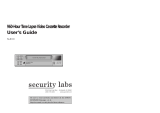 Security Labs SL800 User manual