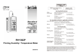Omega RH1362P Owner's manual