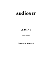 Audionet AMP 1 Owner's manual