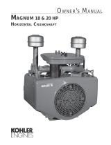 Kohler Magnum 18 HP Owner's manual