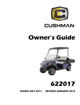 E-Z-GO CUSHMAN Hauler 800 Owner's manual