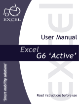 Excel G6 Active User manual