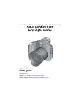 Kodak EasyShare P880 User manual