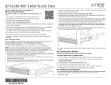 Juniper QFX5100 Quick start guide