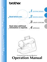 Brother NX 200 User manual