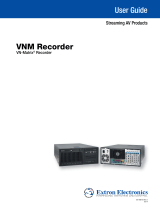 Extron VNM Recorder User manual